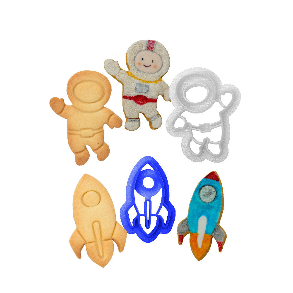 Vykrajovátka s pečiatkou - vesmír