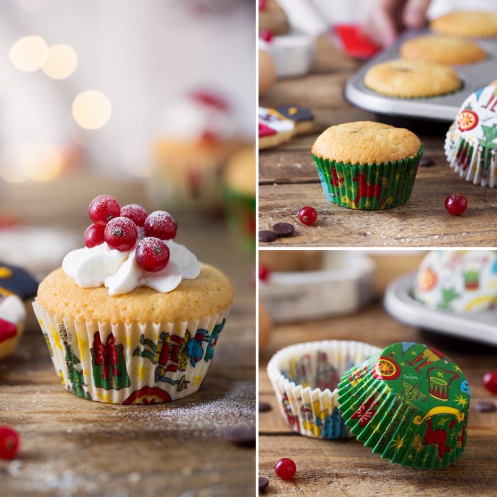 Papierové košíčky na muffiny - Luskáčik