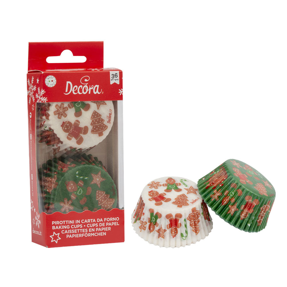 Papierové košíčky na muffiny - Perníčky
