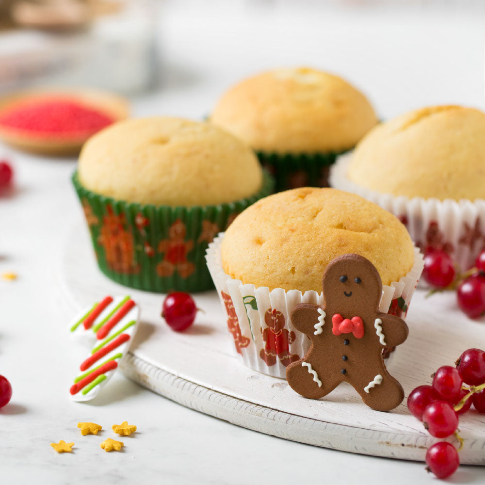 Papierové košíčky na muffiny - Perníčky