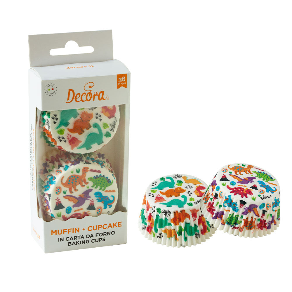 Papierové košíčky na muffiny - Jurassic Park