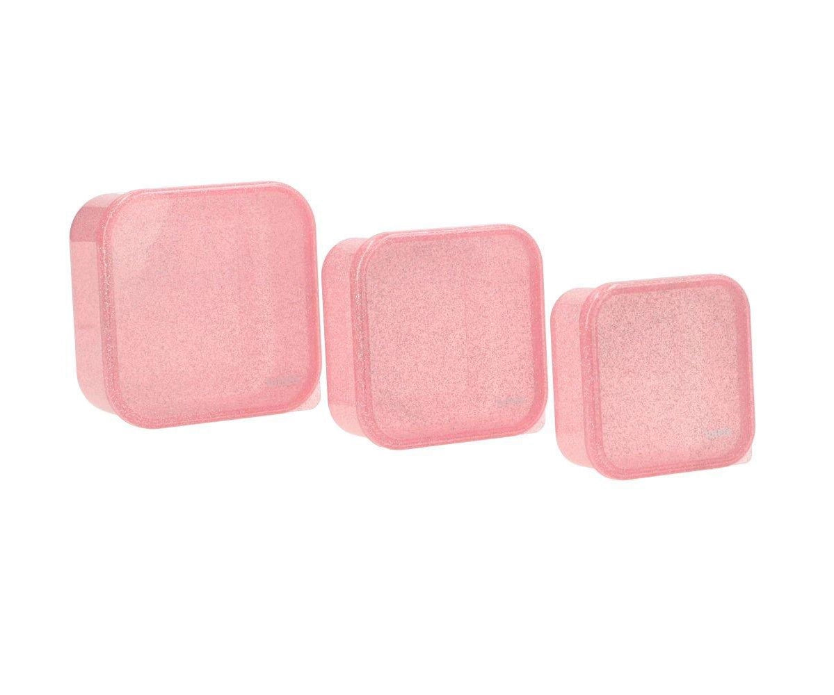 Tutete - sada 3 trblietavých boxíkov - ružová