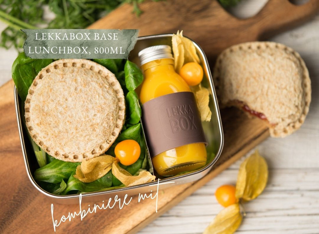 Lekkabox Juicy Mini fľaštička na smoothie/džús 100ml hnedá