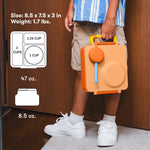 Načítať obrázok do zobrazovača galérie, OmieBox hot &amp; cold - Lunchbox s vyberateľnou termonádobou Poppy Orange
