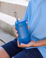 Načítať obrázok do zobrazovača galérie, MontiiCo FUSION silikónový chránič na fľašu 350/475/700ml Útes
