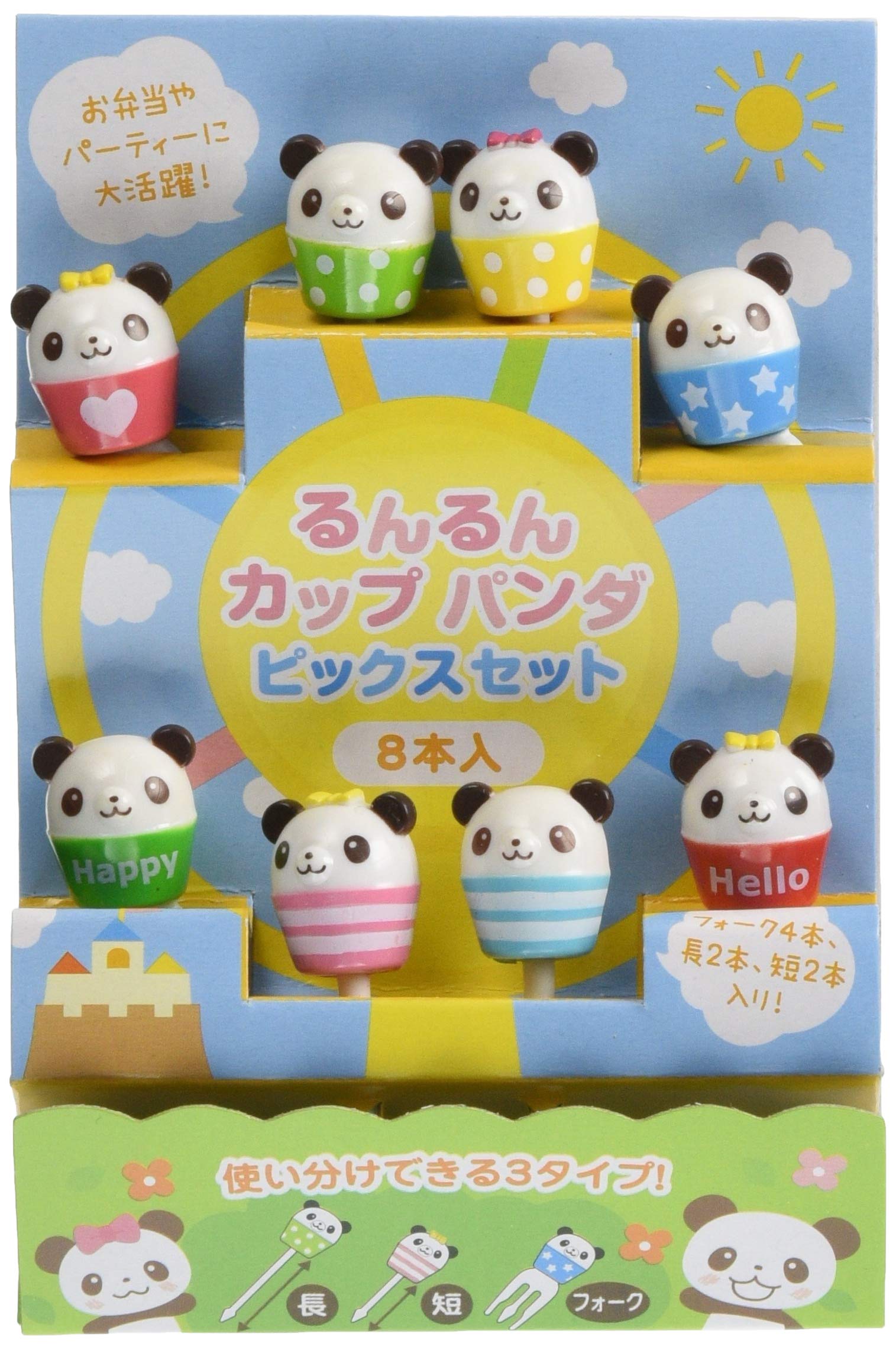 Napichovátka  pandy v šálke