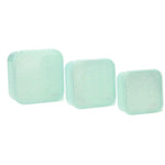 Načítať obrázok do zobrazovača galérie, Tutete - sada 3 trblietavých boxíkov - Tyrkys
