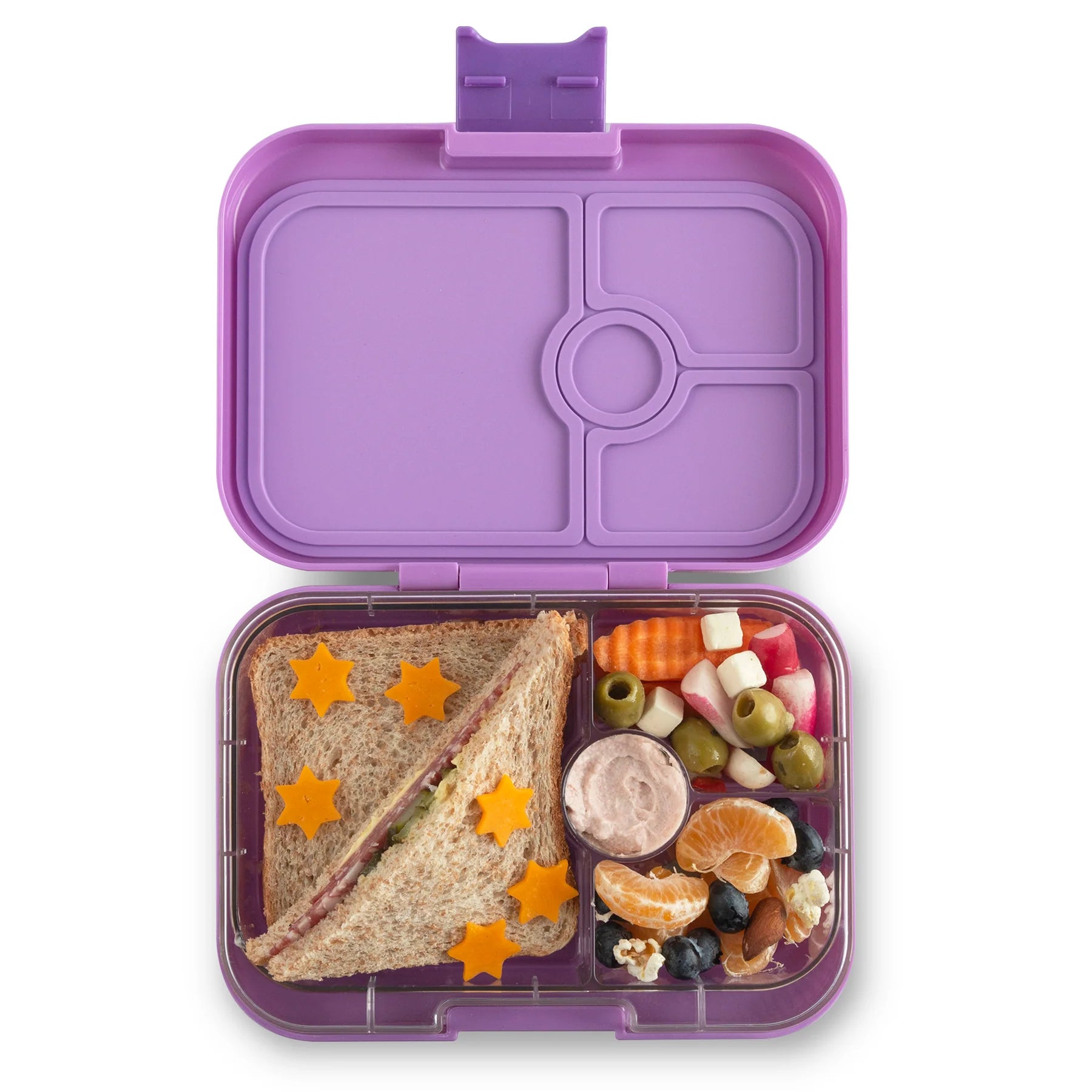 Yumbox Panino 4 oddelenia levanduľová fialová (jednorožec)