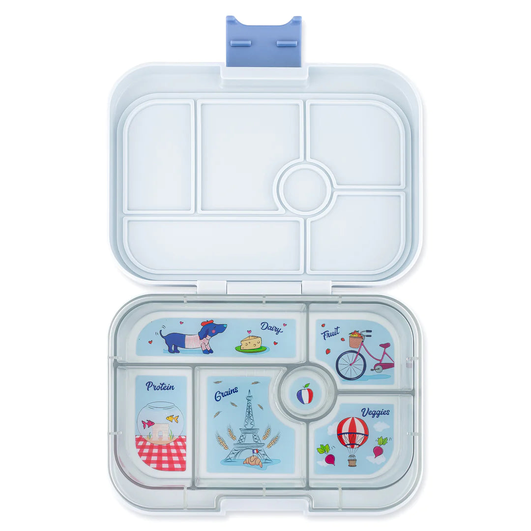 Yumbox Original 6 oddelení zahmlená sivá Paríž