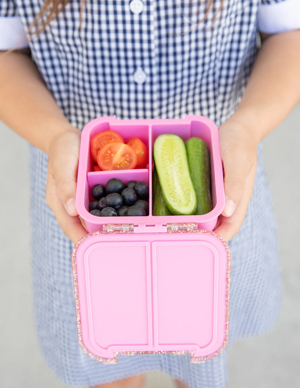 Mini Bento 2 - ružová s trblietkami