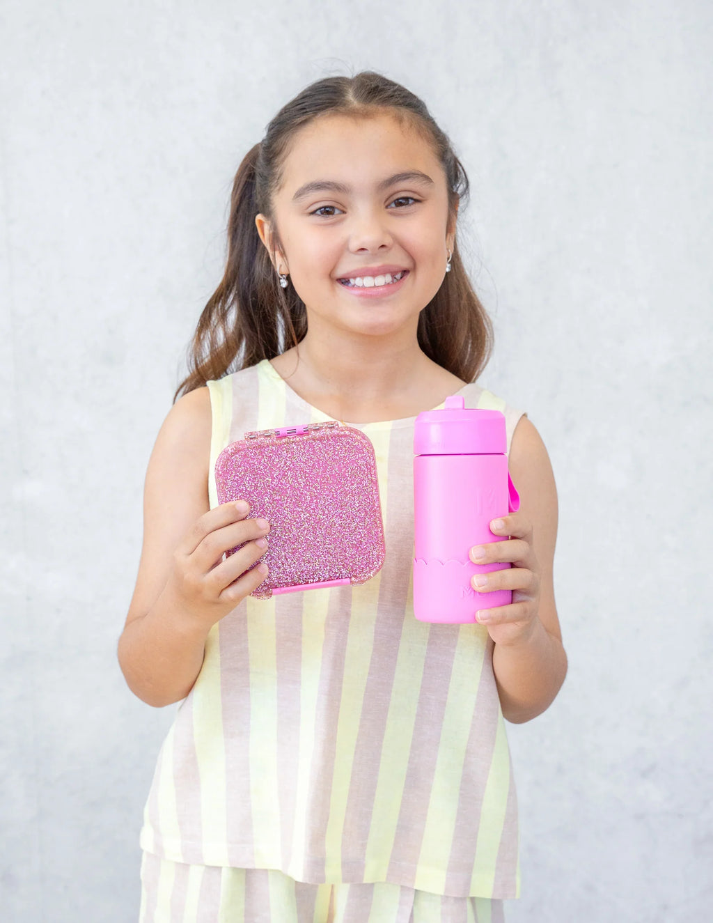 Mini Bento 2 - ružová s trblietkami