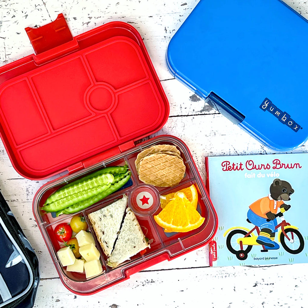 Yumbox Original 6 oddelení červená Preteky