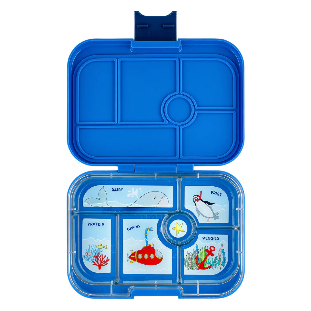 Yumbox Original 6 oddelení surfová modrá (Oceán)