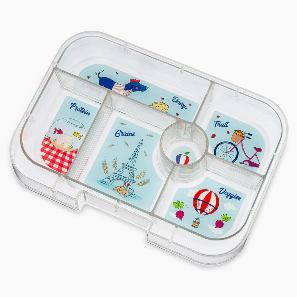 Yumbox Original 6 oddelení zahmlená sivá Paríž