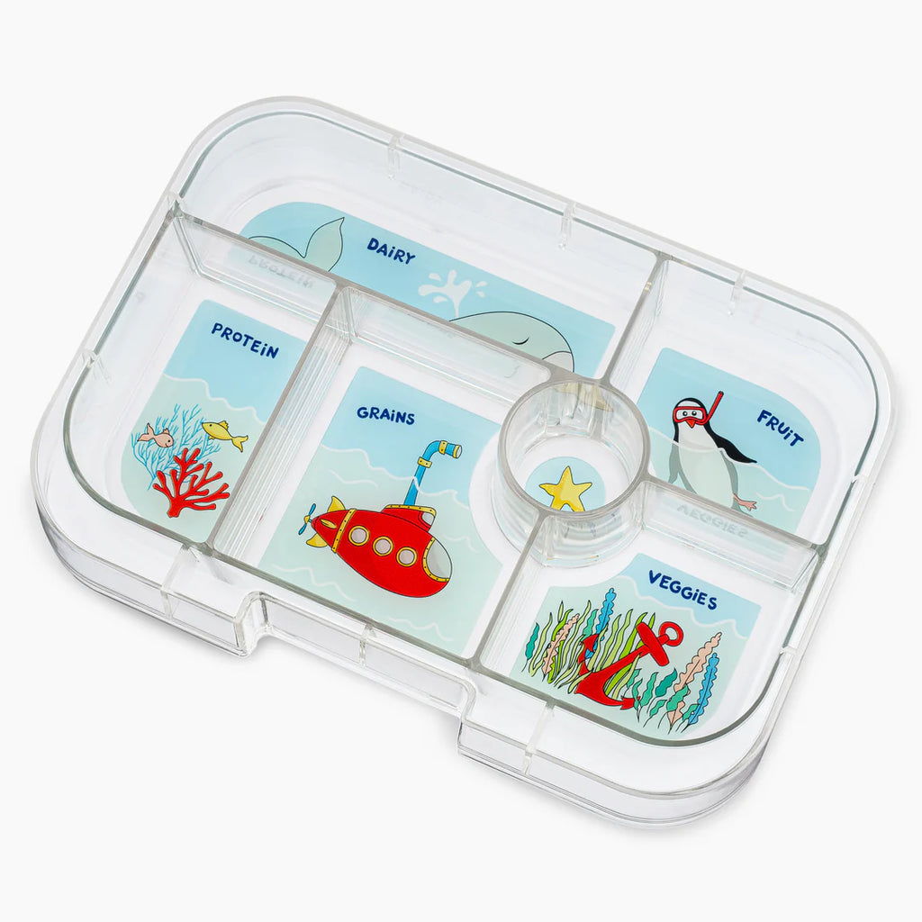 Yumbox Original 6 oddelení surfová modrá (Oceán)