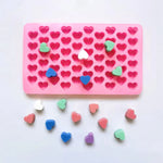 Načítať obrázok do zobrazovača galérie, Silikónová forma na gumené srdiečka s pipetou  - modrá
