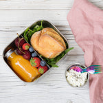 Načítať obrázok do zobrazovača galérie, Sada 2 nerezových nádobiek na omáčky - les
