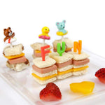 Načítať obrázok do zobrazovača galérie, Sendvičové vykrajovátko FUNBITES štvorce žlté
