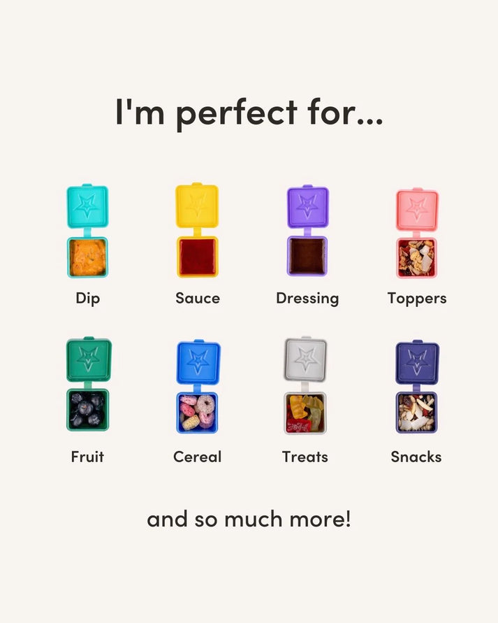 Bento Surprise Box - Sada 2 dózičiek - čučoriedková hviezda