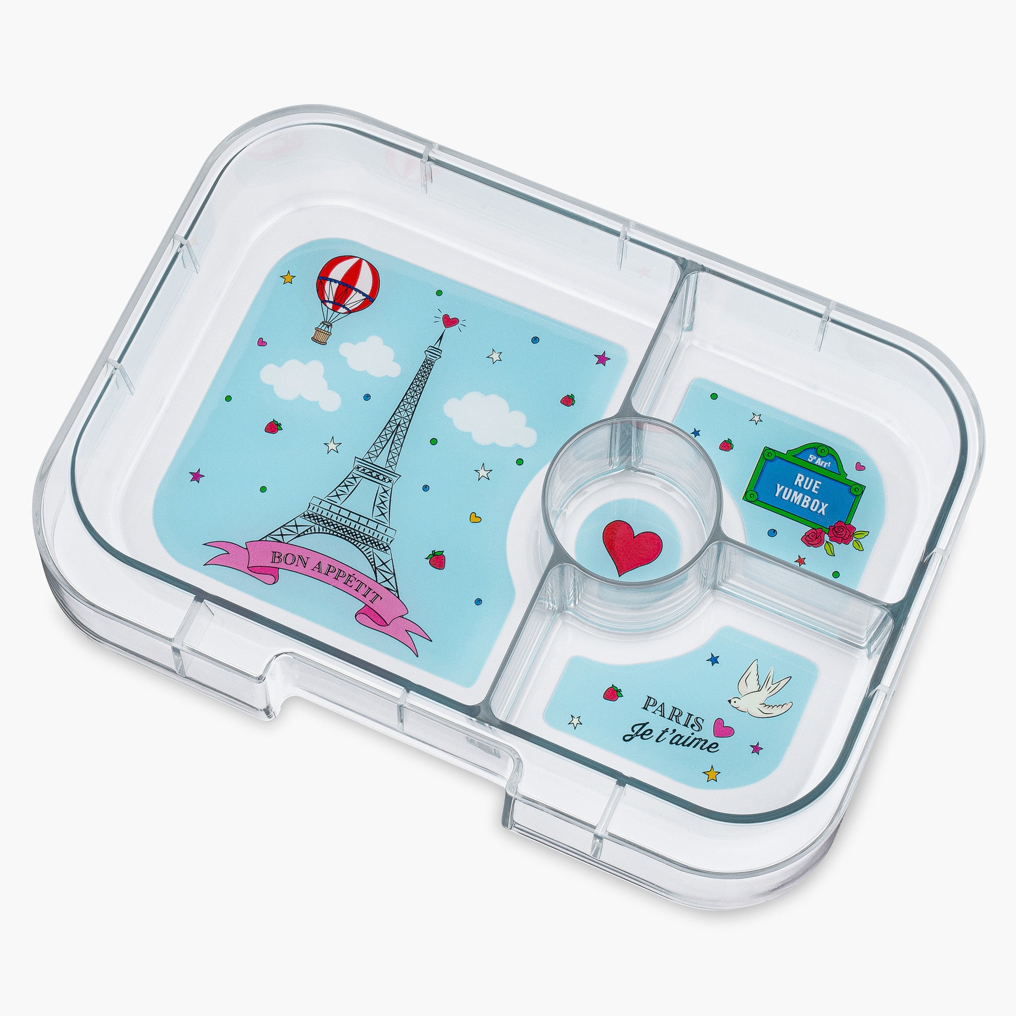 Extra tácka k Yumbox Panino - Je T'aime Paris 4 oddelenia