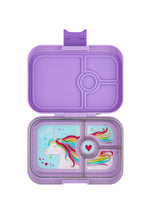 Načítať obrázok do zobrazovača galérie, Yumbox Panino 4 oddelenia levanduľová fialová (jednorožec)
