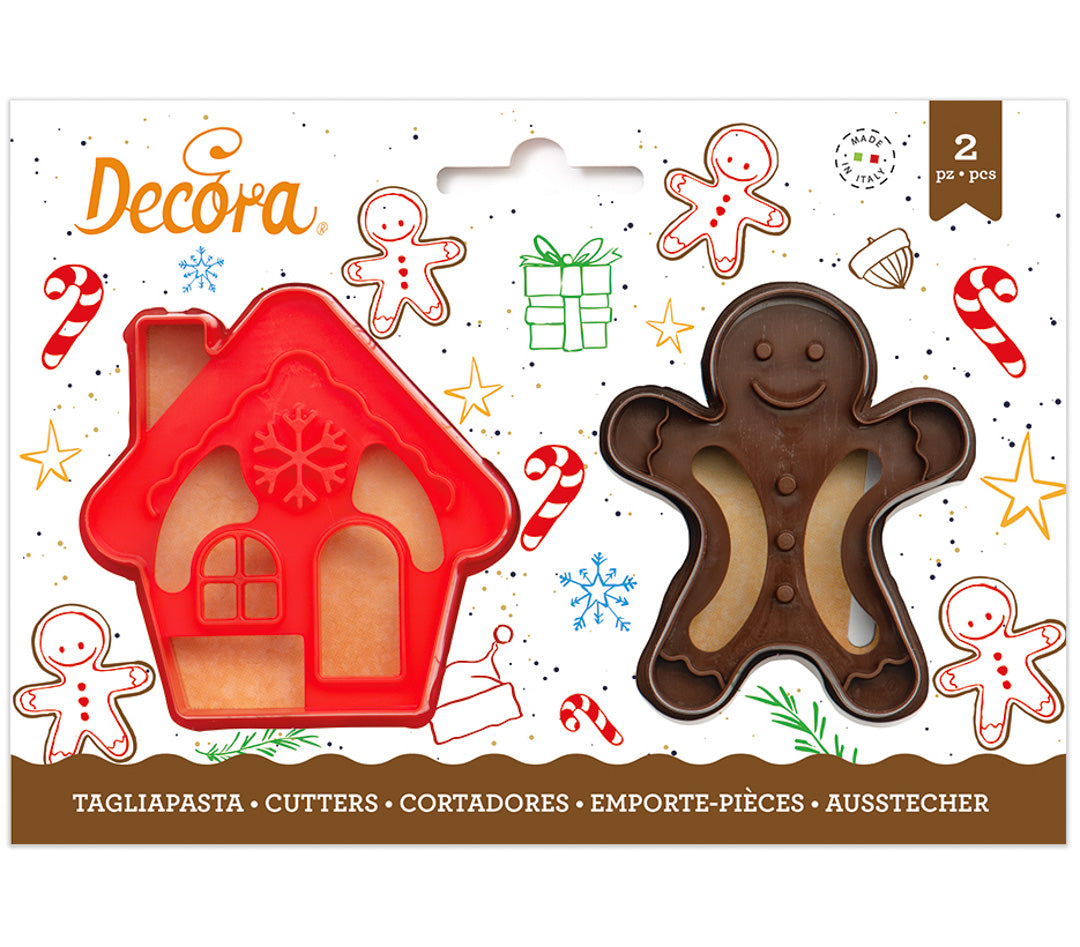 Vykrajovátka Vianoce - chalúpka a perníček