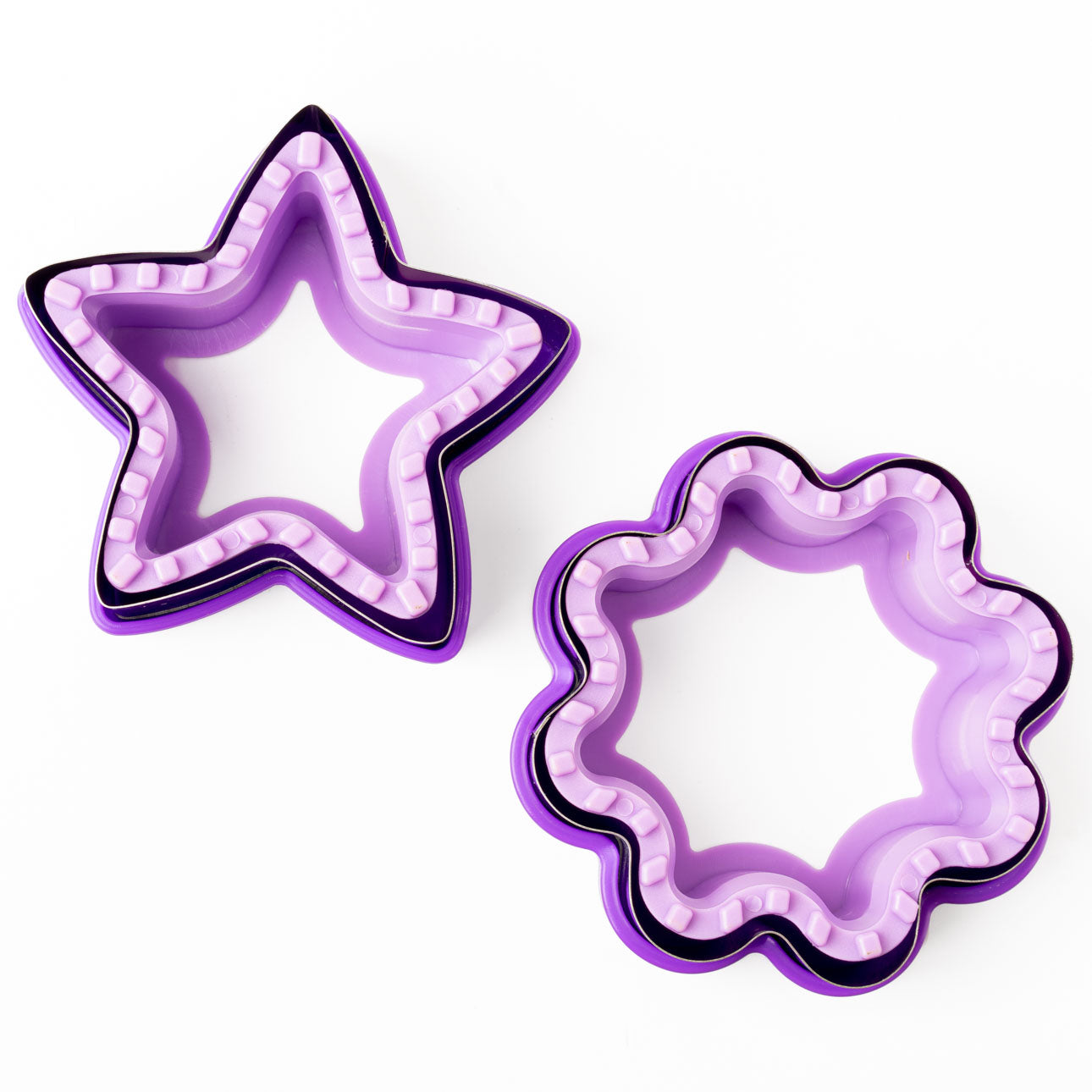 Sada 2 tvorítok Lekkabox na plnené sendviče - hviezda a kvietok