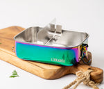 Načítať obrázok do zobrazovača galérie, Lekkabox SAFE 1000ml s jedným oddelením a rozdeľovačom - dúhová
