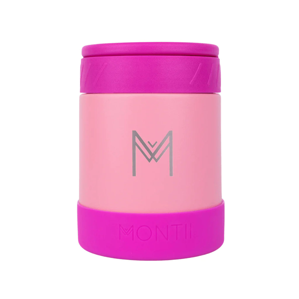 MontiiCo termoska na jedlo 400ml Jahoda