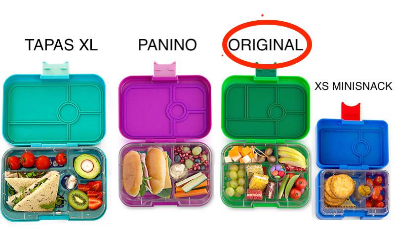 Yumbox Original 6 oddelení zahmlená sivá Paríž