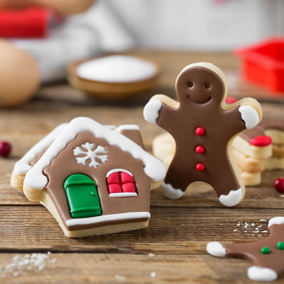 Vykrajovátka Vianoce - chalúpka a perníček