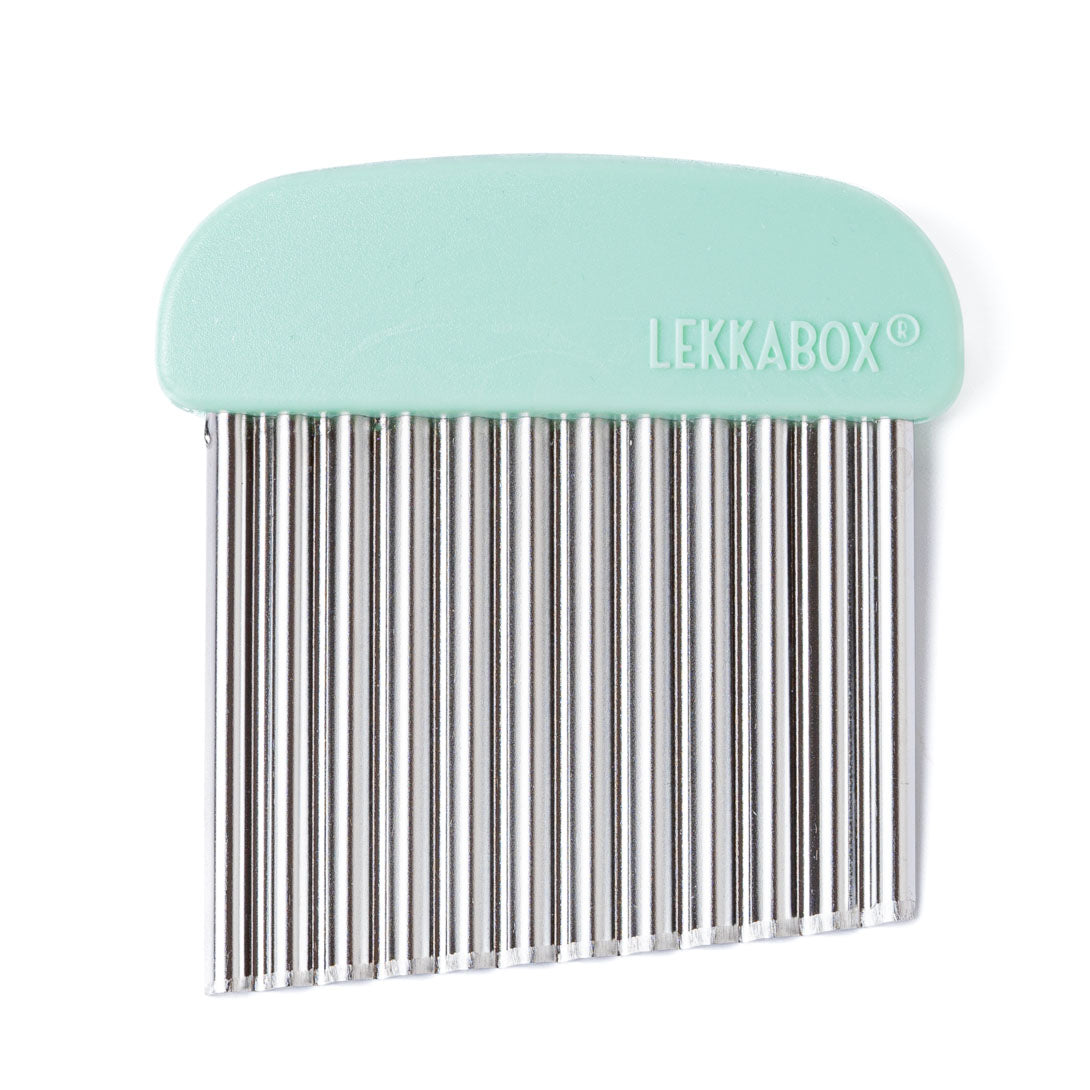 LEKKABOX® vlnkový krájač – strieborný