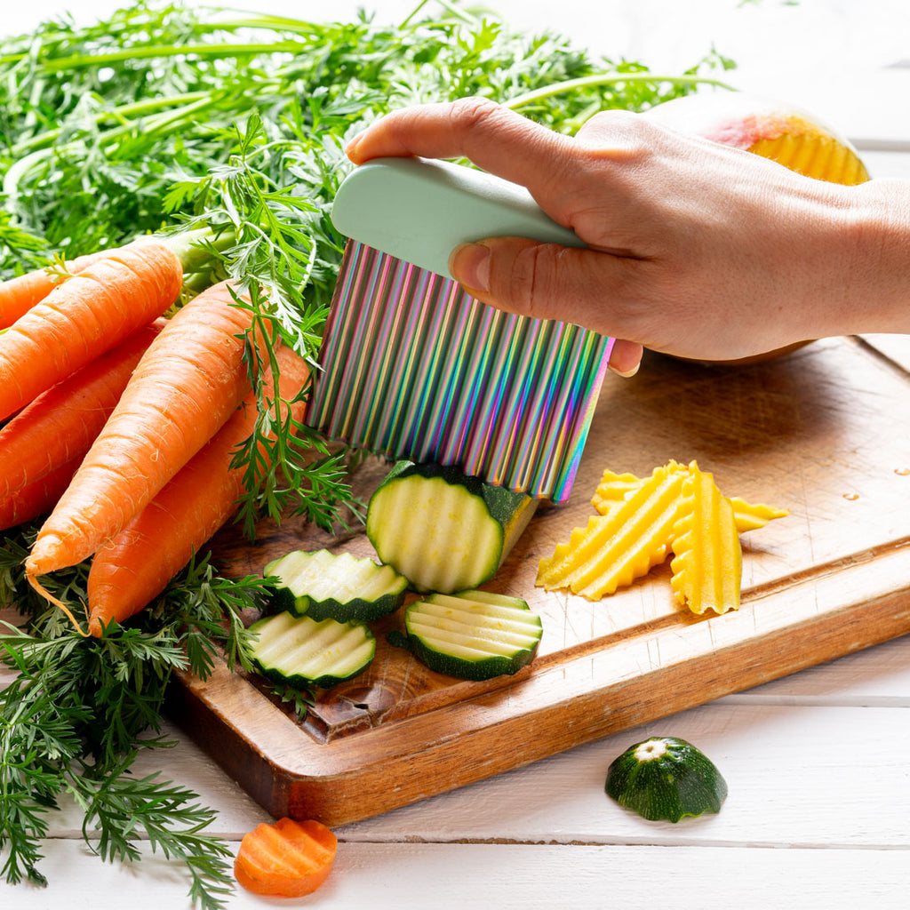 LEKKABOX® vlnkový krájač – dúhový