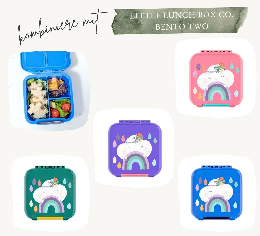 Vodeodolné nálepky Krajina dúhy - stvorené pre boxík Bento2