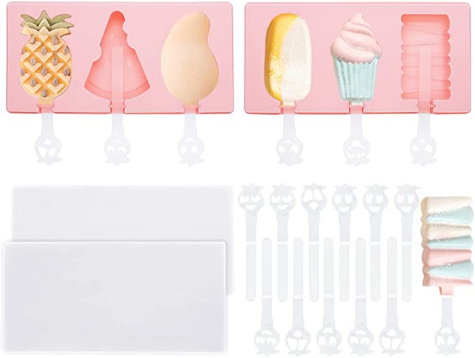 Silikónová forma na nanuky - modrá klasika