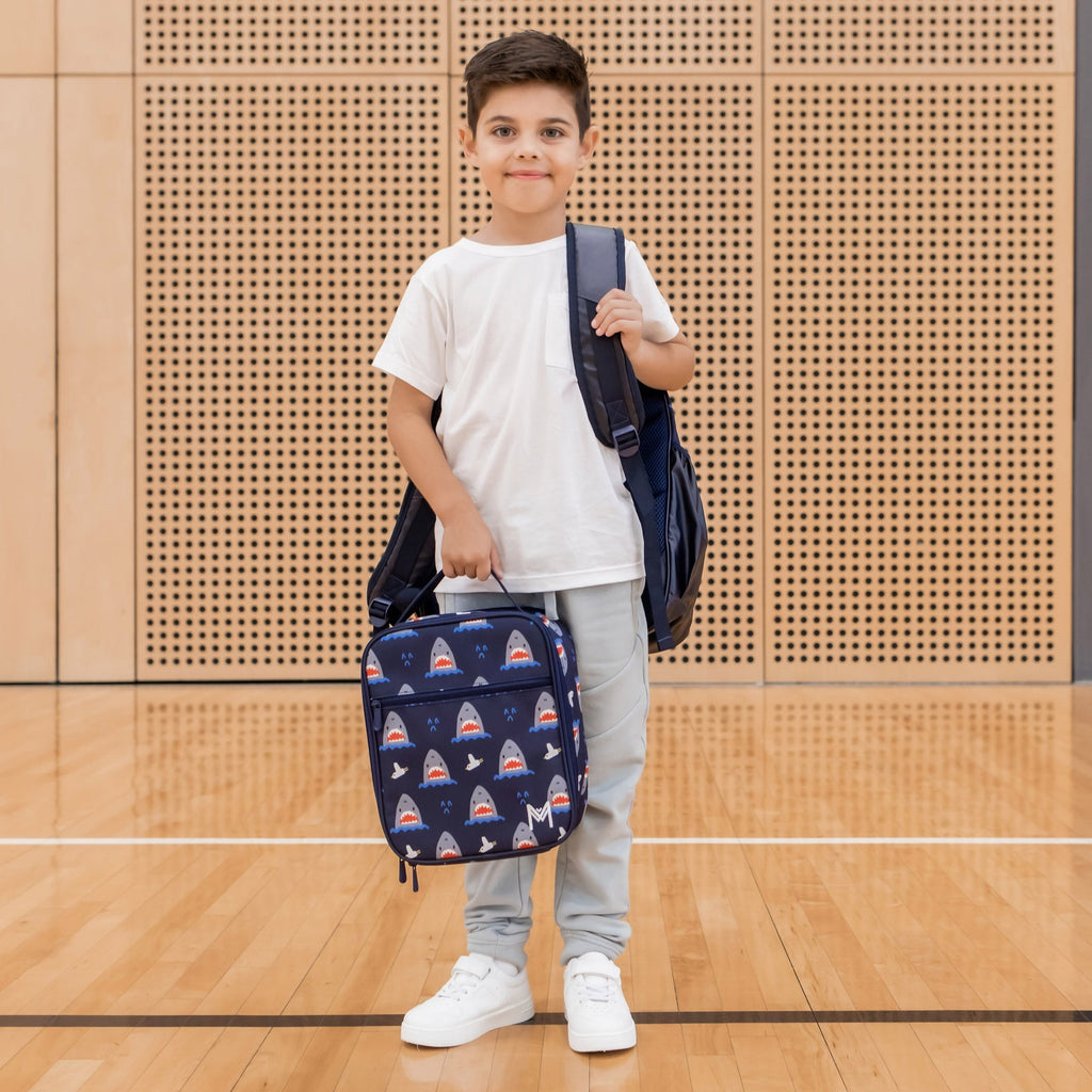 MontiiCo - Školský ruksak ŽRALOKY len 700g!