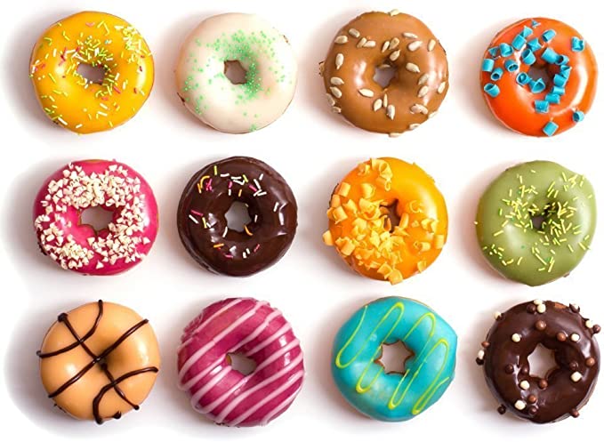 Silikónová forma na donuty ružová