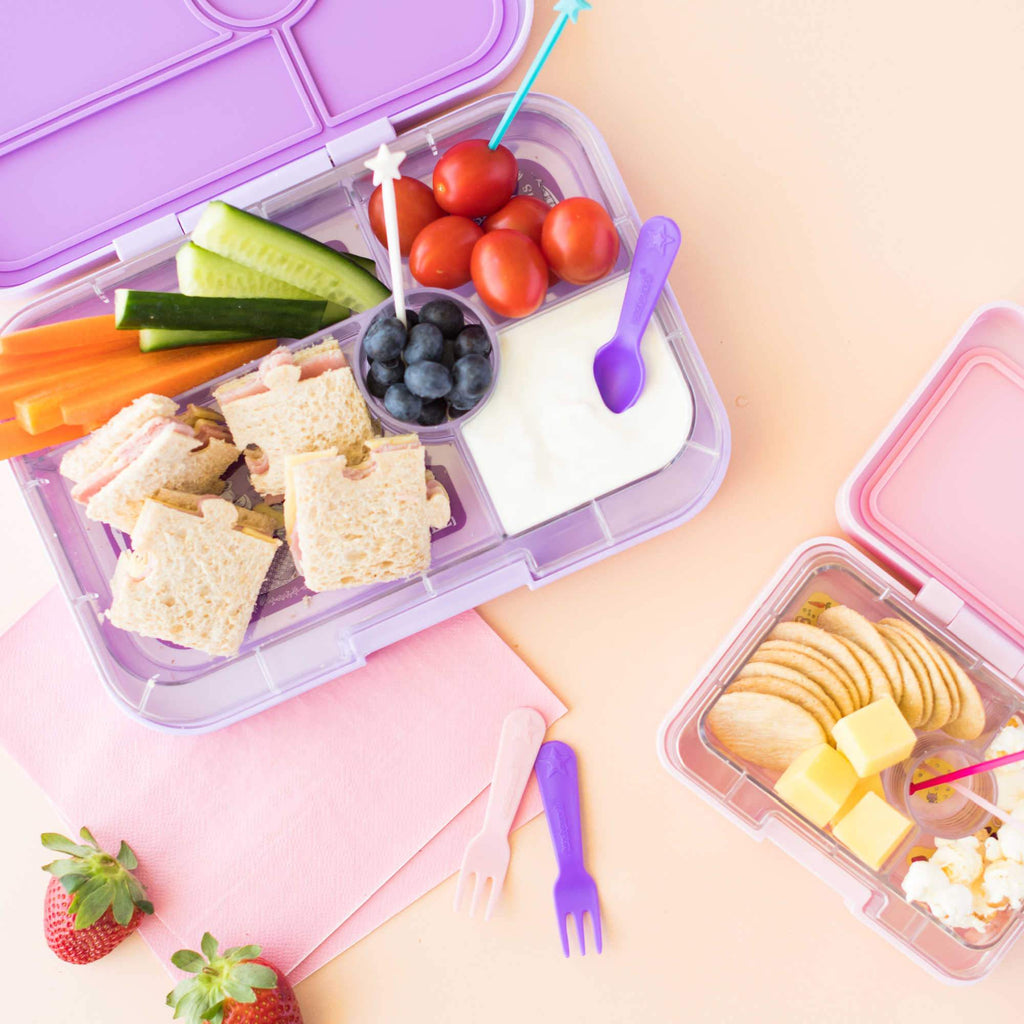 Mini vidličky a lyžičky set ružový