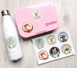 Načítať obrázok do zobrazovača galérie, Vodeodolné nálepky "Boho" zvieratká
