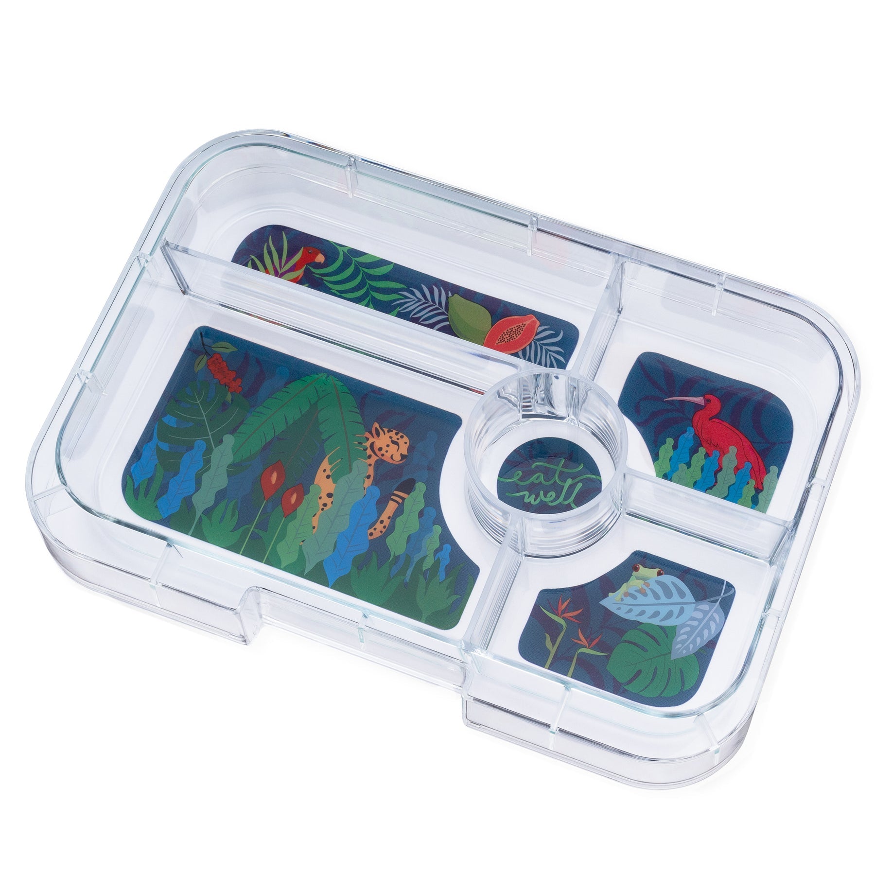 Yumbox XL Tapas 5 oddelení zelený Greenwich