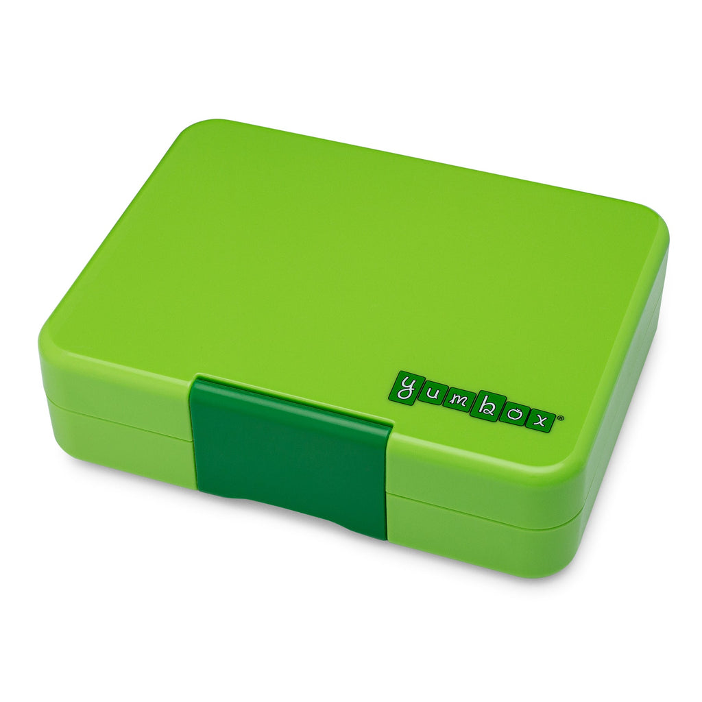 Yumbox Snack 3 oddelenia zelená limetka