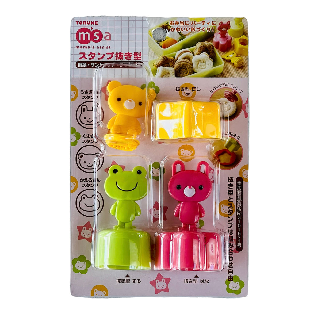 Mini vykrajovátka s pečiatkou - zvieratká