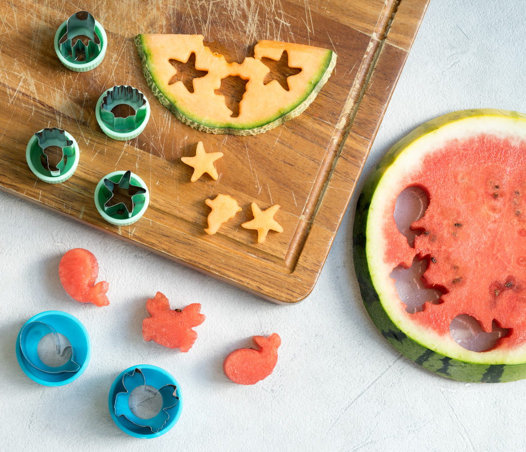 Sada 6 nerezových vykrajovátok Morskí priatelia