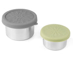 Načítať obrázok do zobrazovača galérie, Sada 2 nerezových nádobiek na omáčky - kameň
