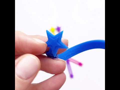 Sada silikónových gumičiek na wrapy modrá