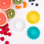 Načítať obrázok do zobrazovača galérie, Sada silikónových pohárikov žltá
