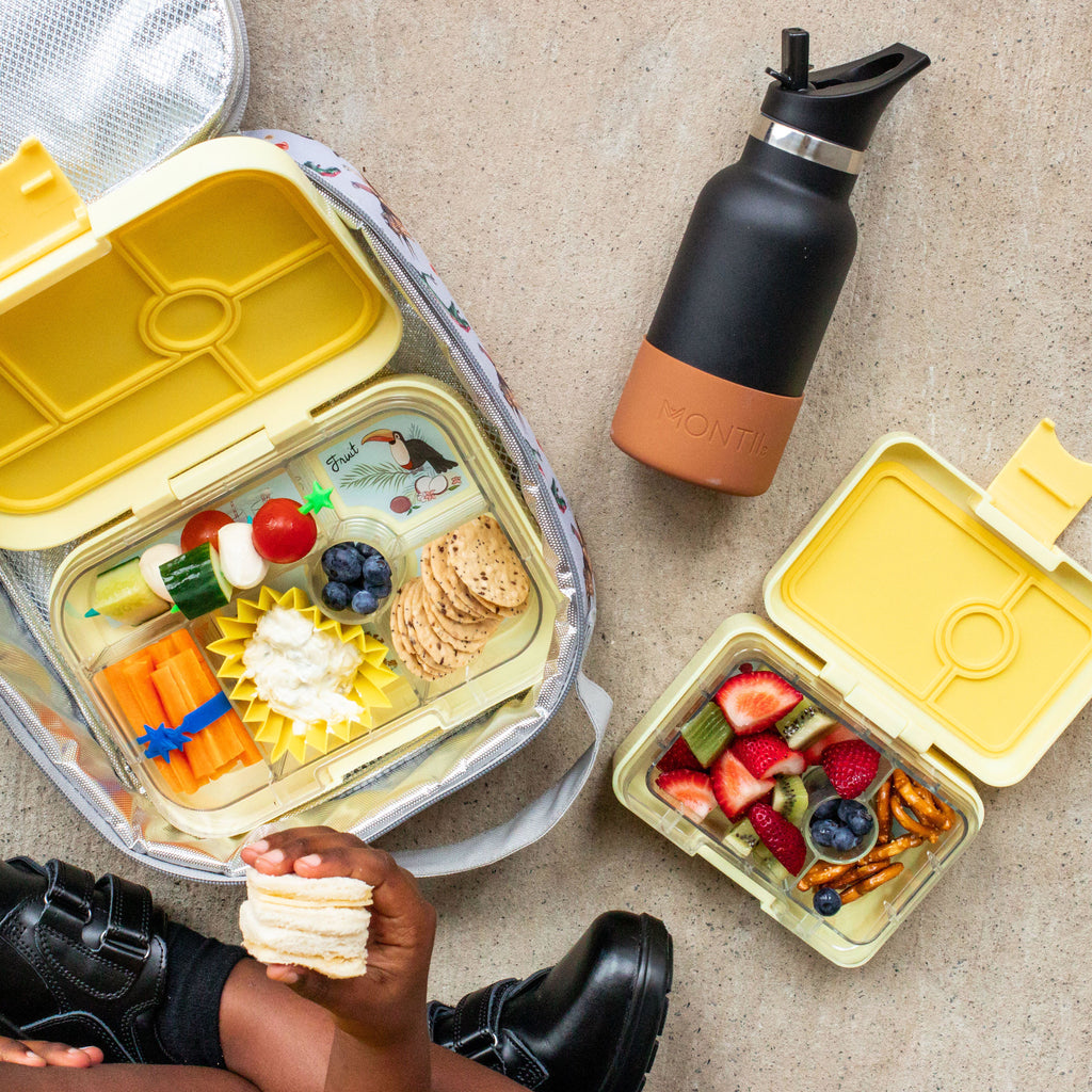 Sada silikónových pohárikov žltá