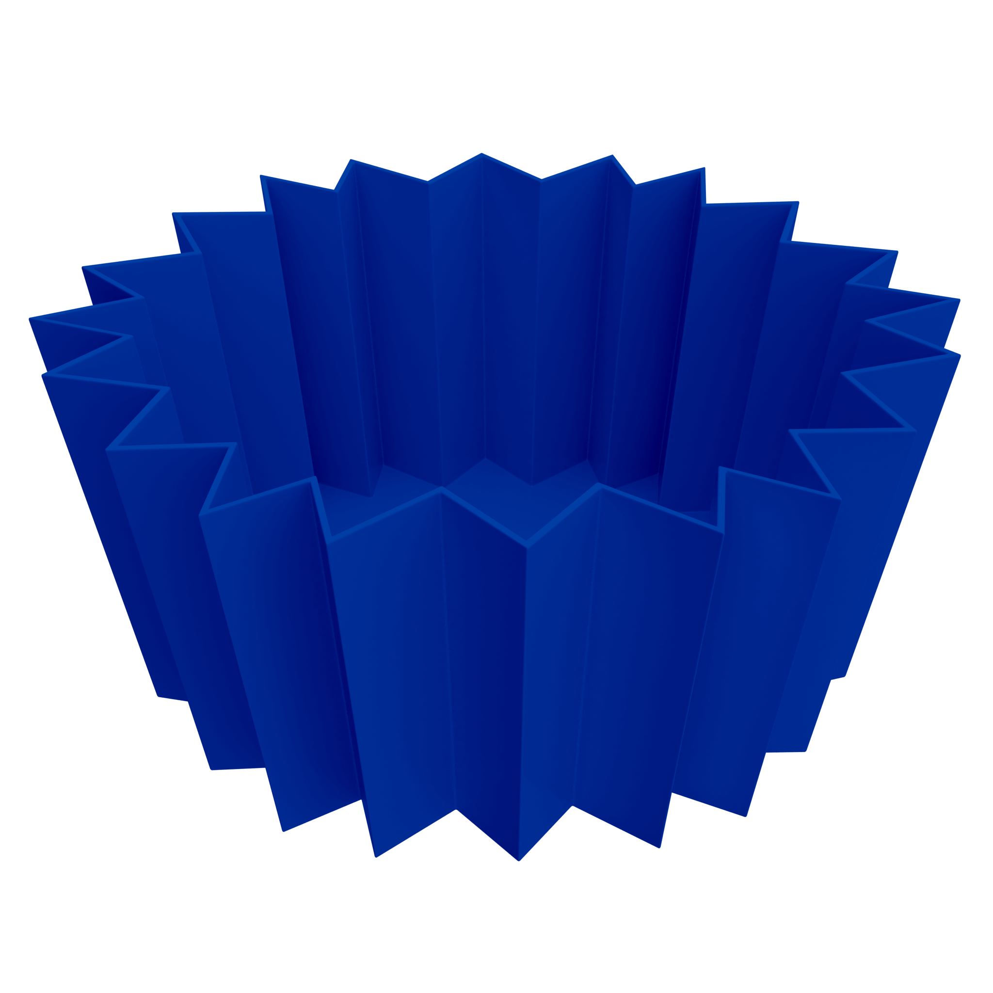 Sada silikónových pohárikov modrá