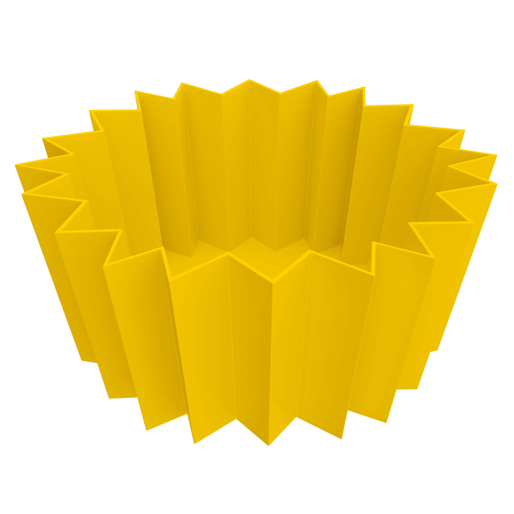 Sada silikónových pohárikov žltá