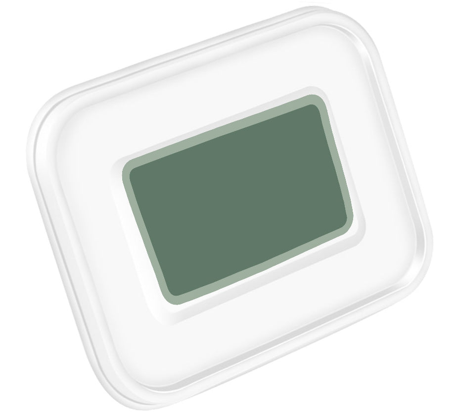 Vodeodolná nálepka tabuľa eukalyptus - Lekkabox SAFE